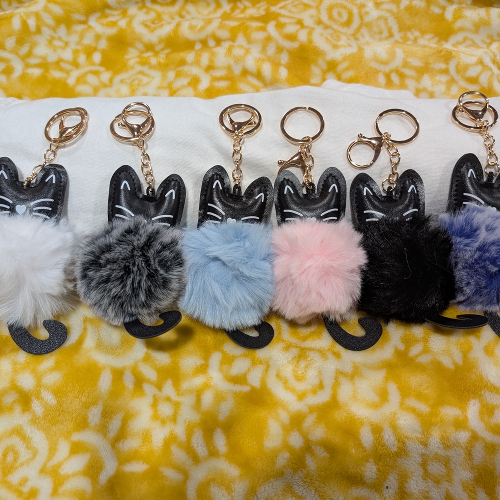 Furry Cat Keychain!